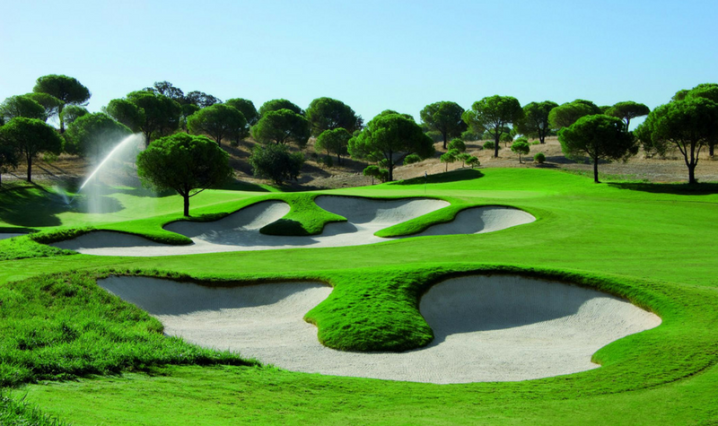 Golf course on the Costa del Sol