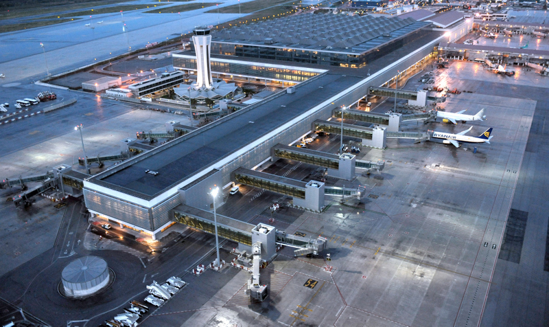 Málaga International Airport, the third busiest airport in Spain and one of the best in Europe