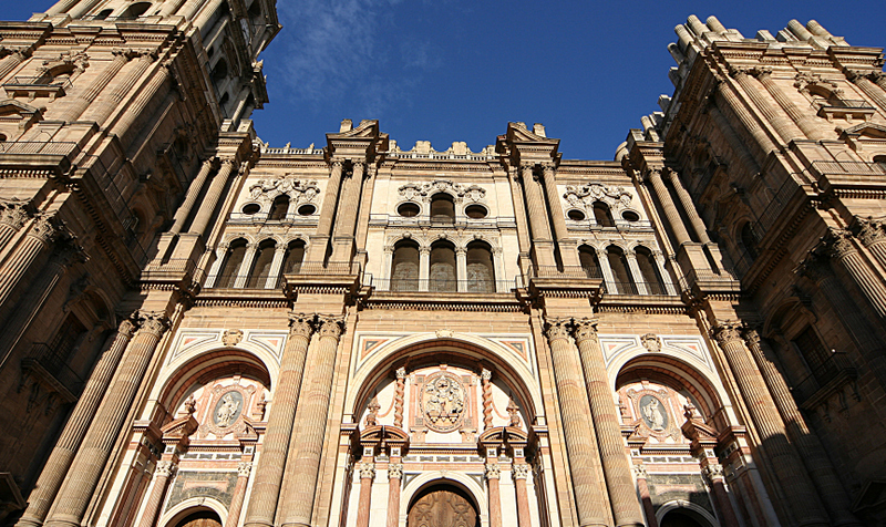 The Cathedral of Málaga, also known as 