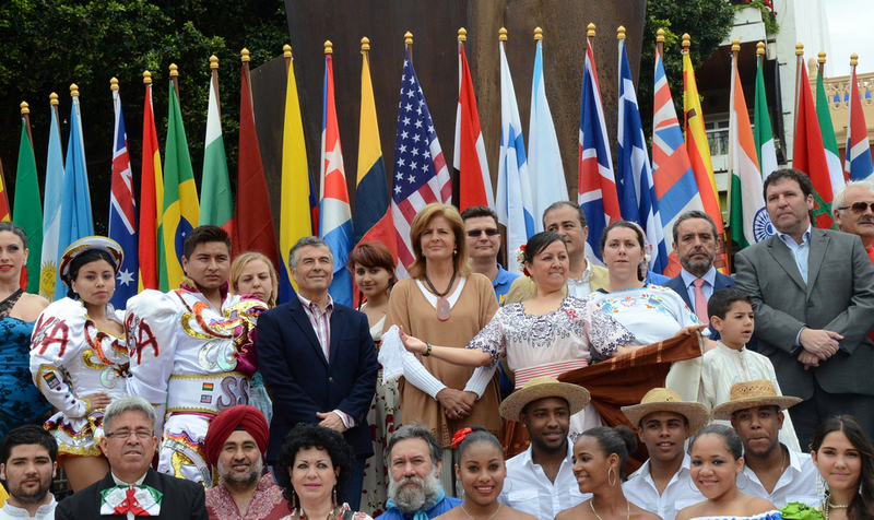 Participating Countries from Previous Years of the Feria Internacional de los Pueblos