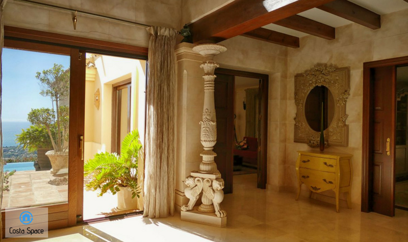 Beautiful interior shot of Villa El Errante